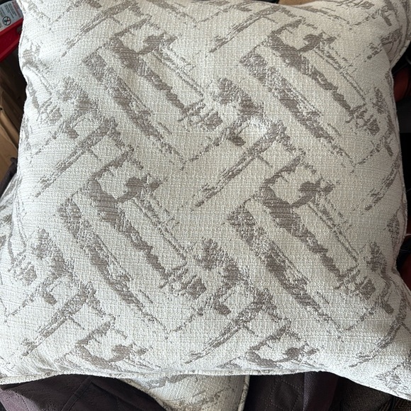 2 Large Couture Throw Pillows - Picture 5 of 12